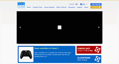 Desktop Screenshot of clickteam.com